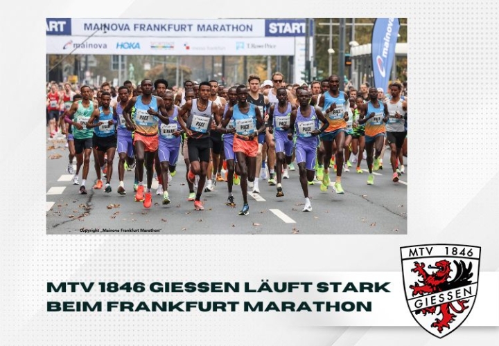 MTV 1846 Gießen glänzt beim Frankfurt Marathon